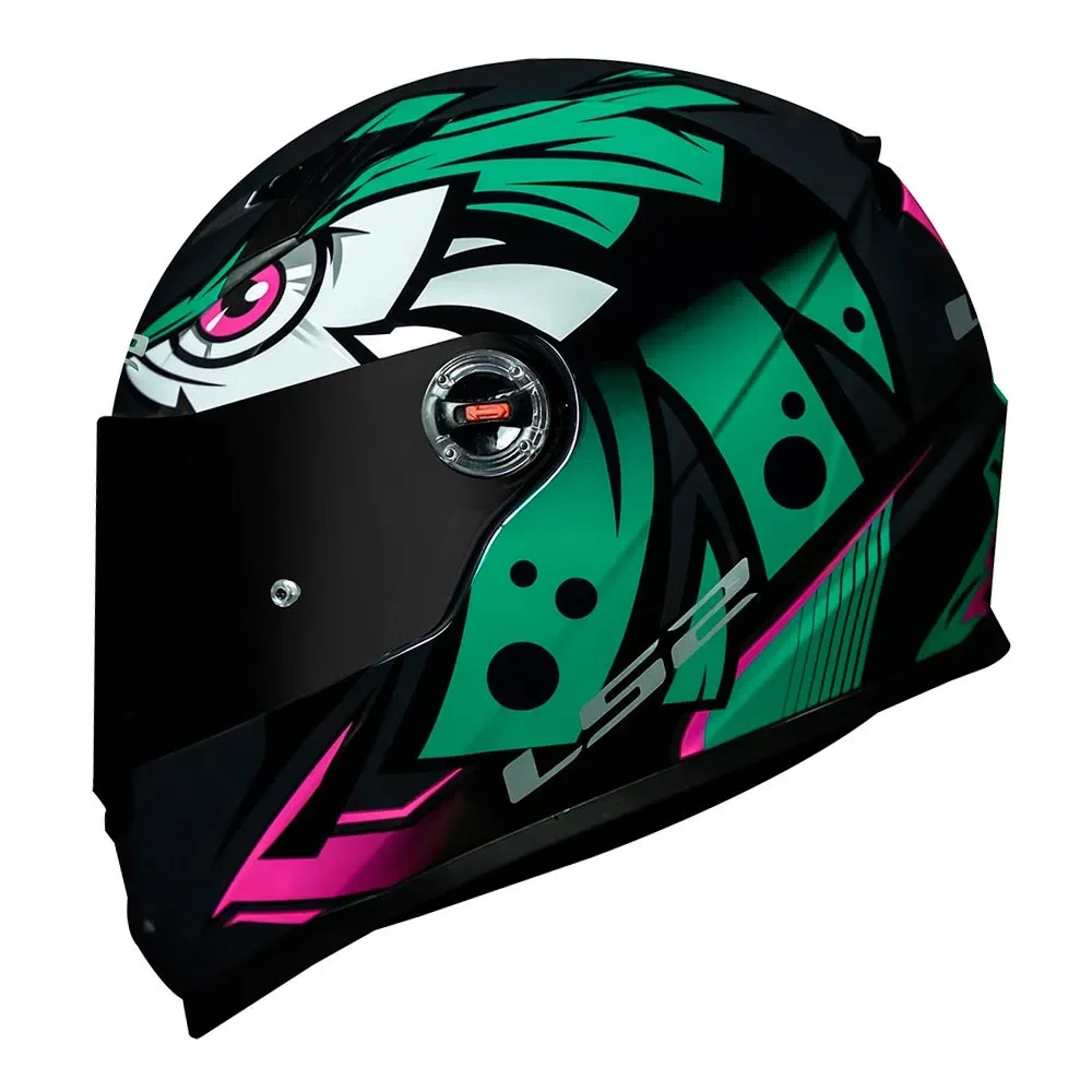 Capacete LS2 FF358 Tribal Verde - Spinelli Motos Boutique
